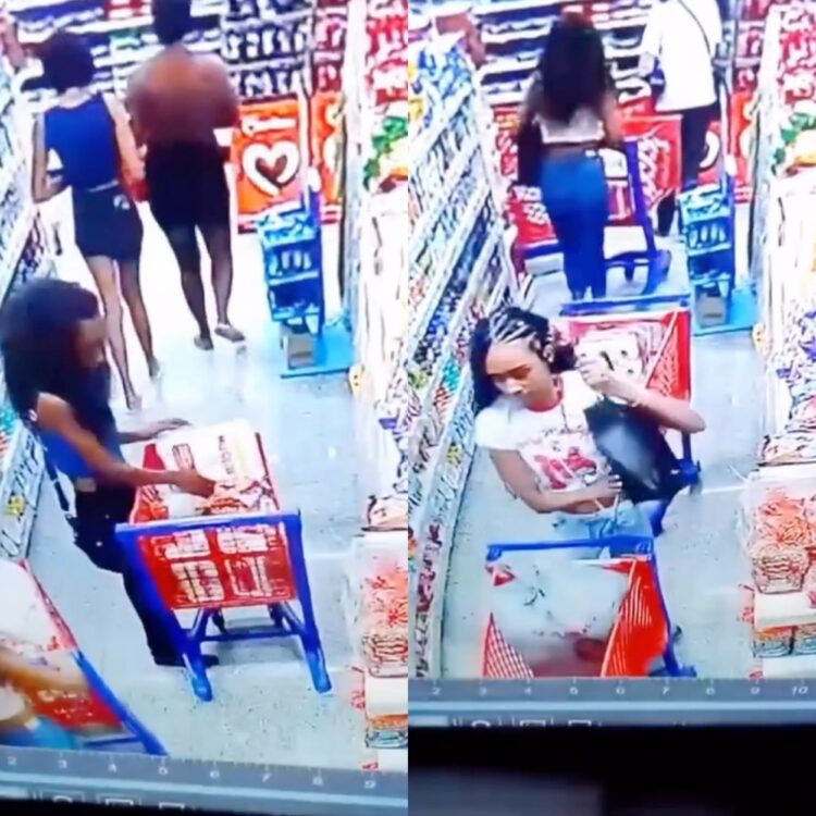 Mulheres são flagradas furtando ovos de Páscoa em supermercado no Rio de Janeiro