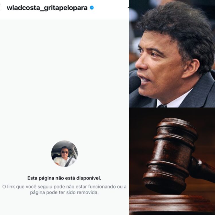 Justiça determina novamente a suspensão integral do perfil de Wlad Costa no Instagram