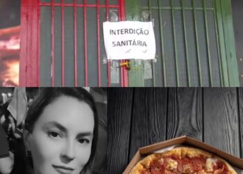 Vigilância acha insetos e alimentos em situação inadequada em pizzaria que matou mulher e mandou mais de 100 para hospital