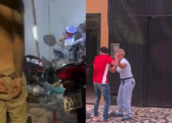 Em Belém, um dos suspeitos de assalto a idosa em plena luz no dia é preso pela polícia no Umarizal
