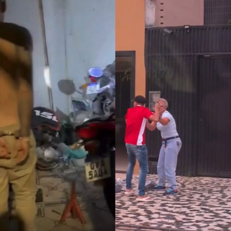 Em Belém, um dos suspeitos de assalto a idosa em plena luz no dia é preso pela polícia no Umarizal