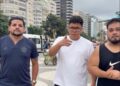 Torcedor do remo pede pix nas redes após viajar pra vê o jogo em Copacabana e não ter dinheiro pra voltar