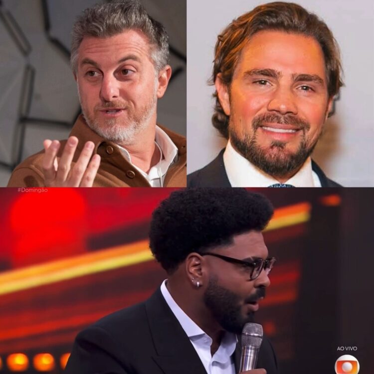 Durante programa do Luciano Huck, Paulo Vieira faz piada com PowerPoint da GloboNews sobre Vorcaro