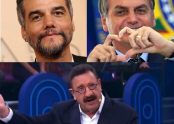 “Esquece o Bolsonaro, cara!”, Ratinho critica Wagner Moura por falas contra o ex-presidente