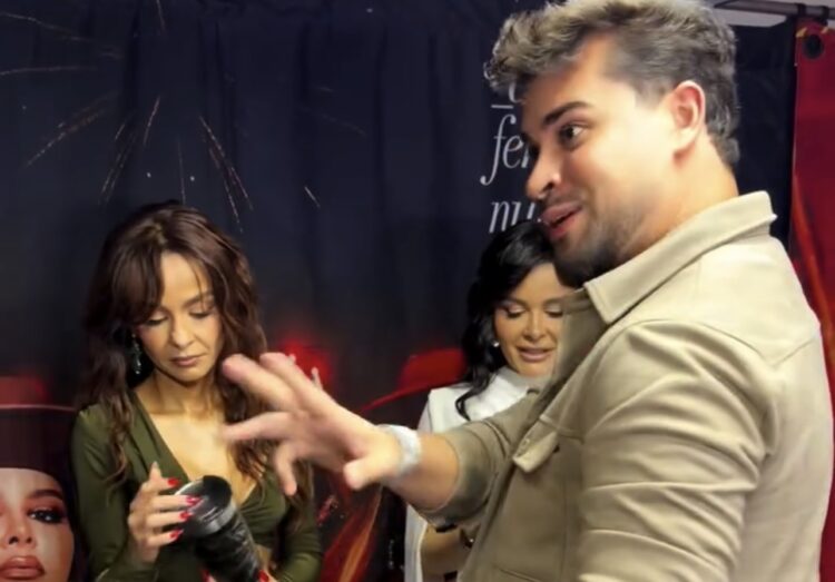 Reação de Maiara ao receber presente de fã divide opiniões nas redes