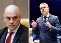 Moraes e esposa acionam senador Alessandro Vieira na Justiça por danos morais