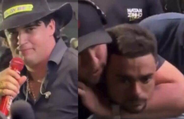 Fã ameaça Natanzinho durante show e cantor reage: “Eu conheço malandro”