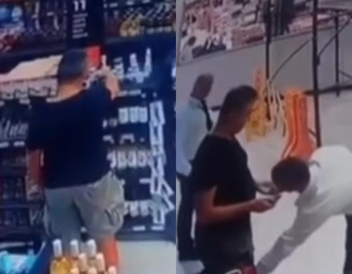 Vídeo mostra delegado da PF furtando trufas em supermercado de Recife