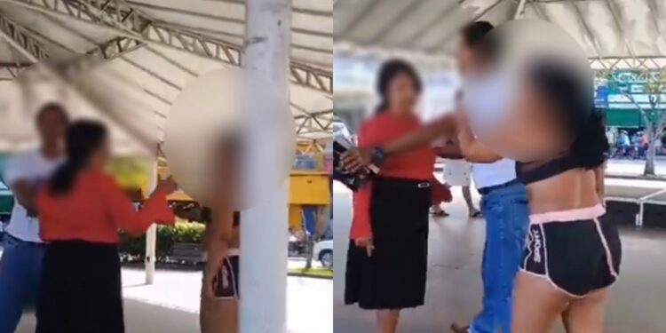 Pastor crítica vestimenta de mulher e ela o agride em praça da Bahia: “Diabo é você!”