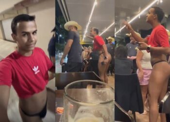 Jovem que denunciou ter sido vítima de homofobia em orla da BC teria encostado na bunda de homem na praia: “foi sem querer”