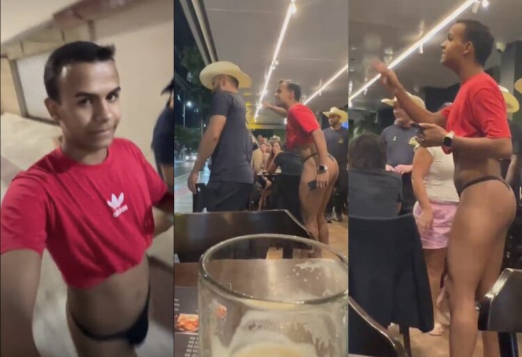Jovem que denunciou ter sido vítima de homofobia em orla da BC teria encostado na bunda de homem na praia: “foi sem querer”