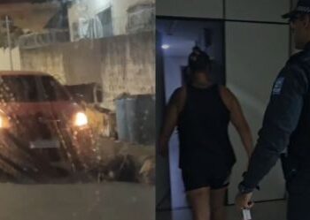 Mulher atropela morador de rua em Teresina; ele é preso após receber alta de hospital