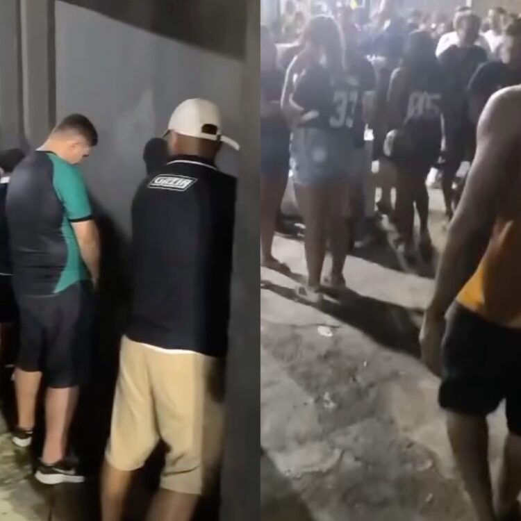 No Baenão, torcedor reclama de “mijo” de homens na frente de mulheres e crianças