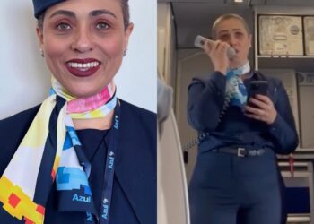 Comissária de bordo exalta Belém durante despedida após um ano morando na capital: “nem consigo me imaginar sem meu açaí”