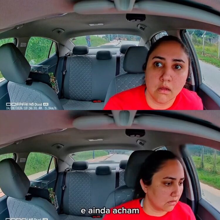 Motorista de aplicativo flagra momento em que homem pratica gesto obsceno ao se aproximar do carro dela, em SC