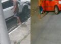 Vídeo mostra homem quebrando carros para furtar no bairro de Nazaré, em Belém