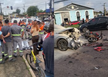 Motorista com sinais de embriaguez mata eletricista que estava a caminho do trabalho durante acidente, em Ananindeua