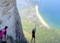 Mãe manda áudio revoltda pra filho após ele saltar de abismo por esporte, no Rio de Janeiro