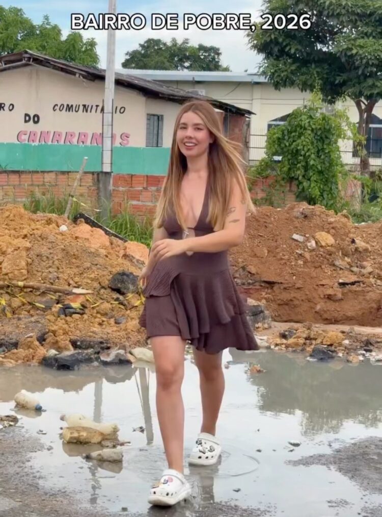 Influenciadora viraliza ao mostrar desafios e realidade da periferia de Manaus