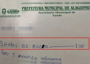 Receita médica com conteúdo obsceno viraliza e vira alvo de apuração em Pernambuco