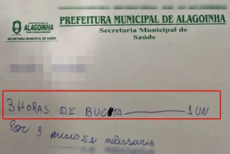 Receita médica com conteúdo obsceno viraliza e vira alvo de apuração em Pernambuco