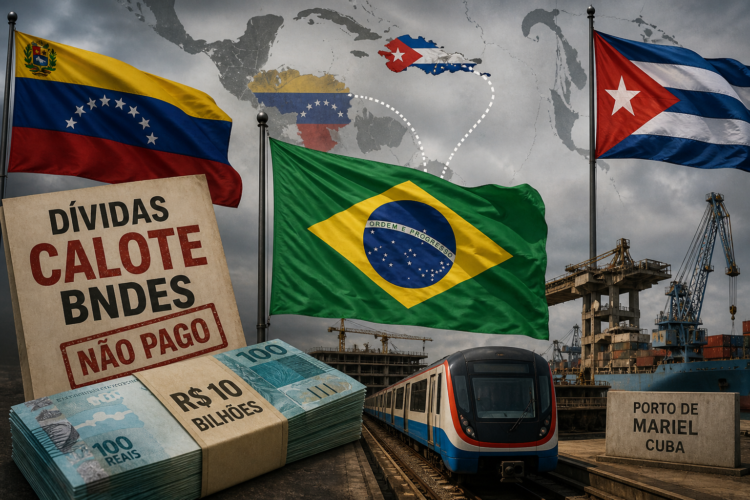 Venezuela e Cuba acumulam quase R$ 10 bilhões em calotes com o Brasil