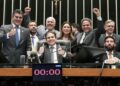 Foto de Joaquim Passarinho com cúpula do MDB acende rumores de aproximação com Helder Barbalho