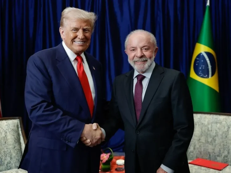Trump e Lula cancelam entrevista à imprensa na Casa Branca após reunião de três horas