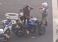 Abordagem da Guarda Municipal gera polêmica após agente derrubar celular de motociclista no Rio