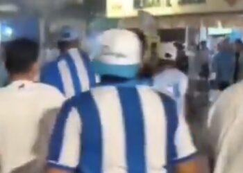 Torcedores do Paysandu brigam após final da Copa Norte no Mangueirão