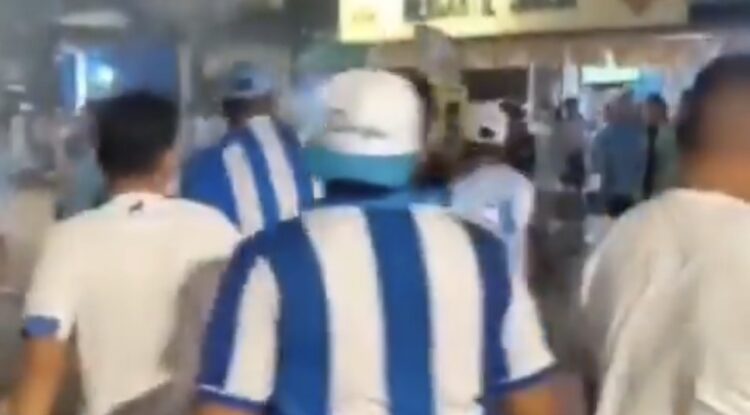 Torcedores do Paysandu brigam após final da Copa Norte no Mangueirão