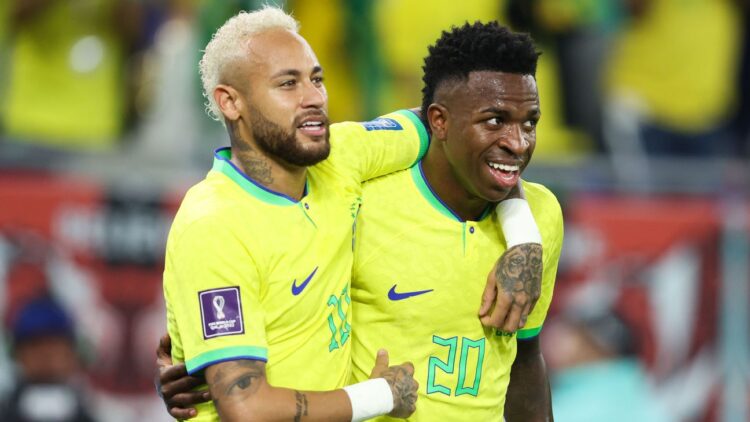 Vini Jr. afirma que camisa 10 da Seleção na Copa será de Neymar