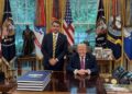 Flávio diz que Trump perguntou sobre Bolsonaro durante encontro na Casa Branca