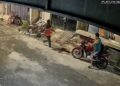 Câmera flagra criminoso armado roubando motocicleta na Terra Firme