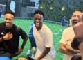 Vídeo mostra Vini Jr. dando gargalhada com amigos em resenha após término com Virginia