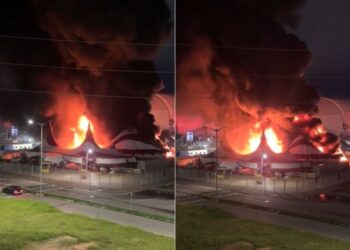 Incêndio destrói Circo do Tirullipa em Natal