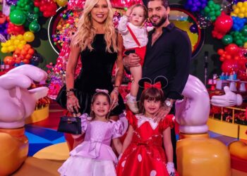 Virginia Fonseca canta ‘Só Tem Eu’ com Zé Felipe na festa da filha mais velha, Maria Alice