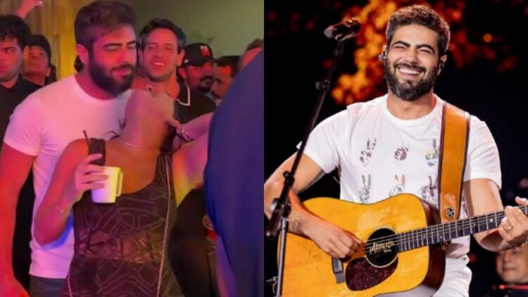 Henrique, da dupla com Juliano, é flagrado puxando o cabelo da esposa e divide opiniões na web: ‘brincadeira sem noção’