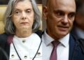 Cármen Lúcia cancela multa de R$ 600 mil aplicada por Moraes a dona de perfil que teria disseminado fake news e diz que cobrança foi indevida