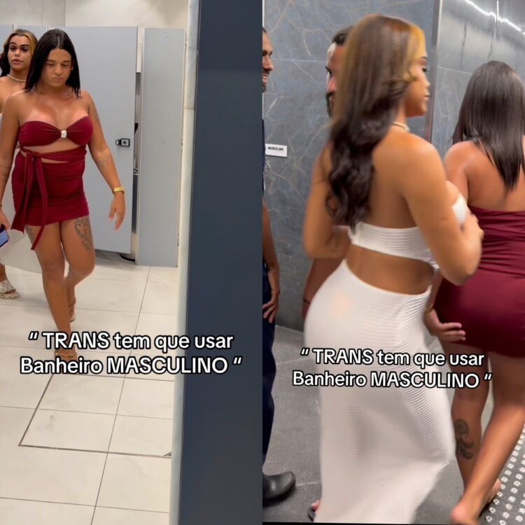 Vídeo de mulheres trans usando banheiro masculino viraliza e reacende debate sobre projetos de lei
