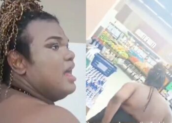 Mulher trans fica revoltada após ser impedida de usar banheiro em supermercado atacadista