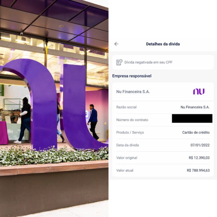 Dívida de R$ 12 mil de cliente vira R$ 788 mil e Nubank entra na mira do Procon, no Distrito Federal