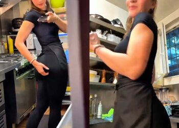 Colega de trabalho flagra jovem que grava conteúdo pro OnlyFans durante expediente, em rede de fast-food