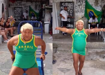 Patixa Teló grava vídeo na rocinha de trend e viraliza nas redes