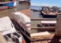 Balsa perde o controle e colide com dois barcos, em porto de Itaituba