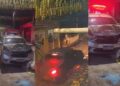 Vídeo mostra o momento em que motorista atropela moradores que pintavam rua para a Copa, no bairro da Sacramenta em Belém