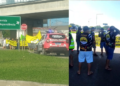 Caminhoneiros realizam protesto e bloqueiam acesso da Alça Viária para BR-316, em Marituba