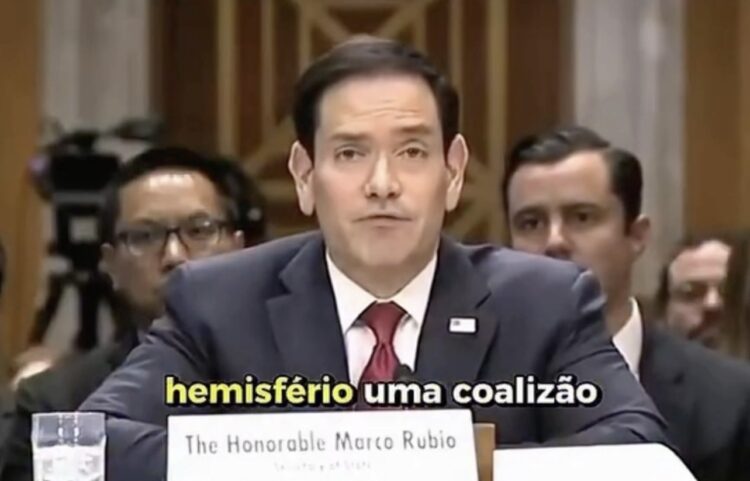 Marco Rubio diz que Brasil está fora de grupo de aliados prioritários dos EUA na América Latina