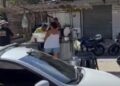 Mototaxistas brigam no meio da rua e acabam levando bronca de vendedora no Guamá