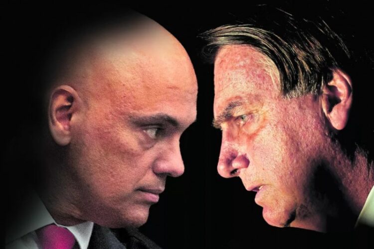 Moraes dá 24 horas para defesa de Bolsonaro explicar arma do ex-presidente apreendida com segurança em blitz